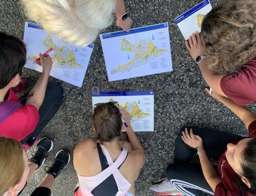OL-Training bei schönstem Sommerwetter