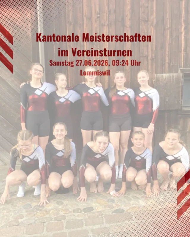 Kantonale Meisterschaften im Vereinsturnen.🤸🏻‍♀️☀️
Start 09:24